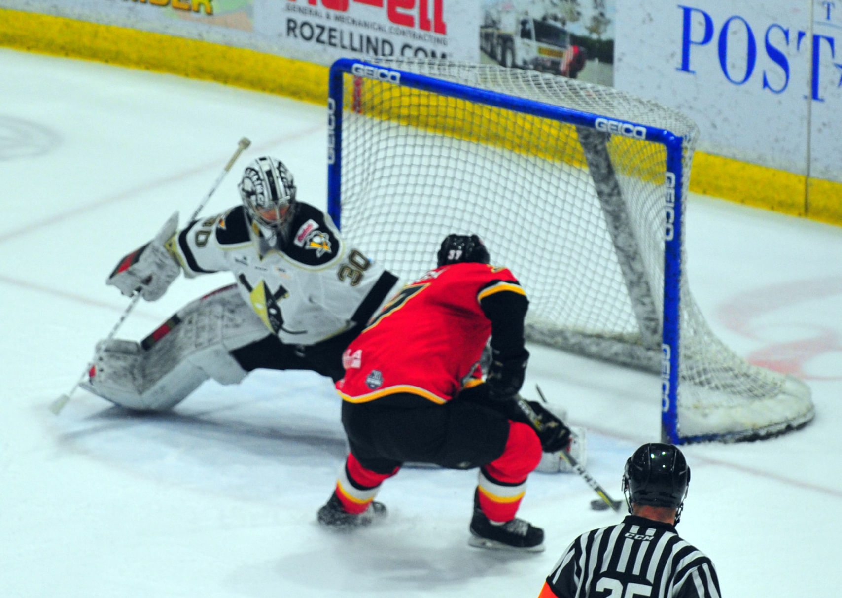 Thunder vs. Wheeling